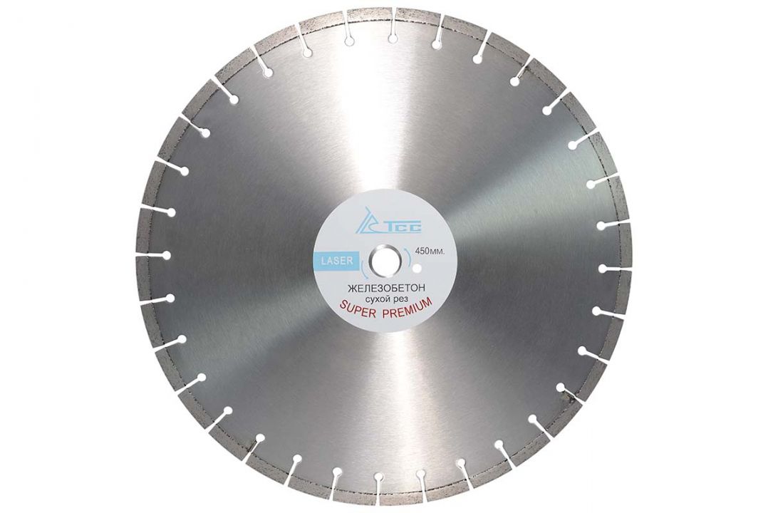 Алмазный диск тсс-450 железобетон (super premium) - фотография товара