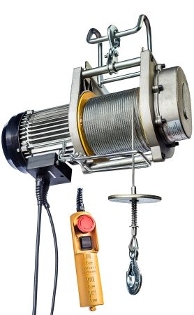 Мини электрическая таль BH250A (высота подъема 60 м) - фотография товара