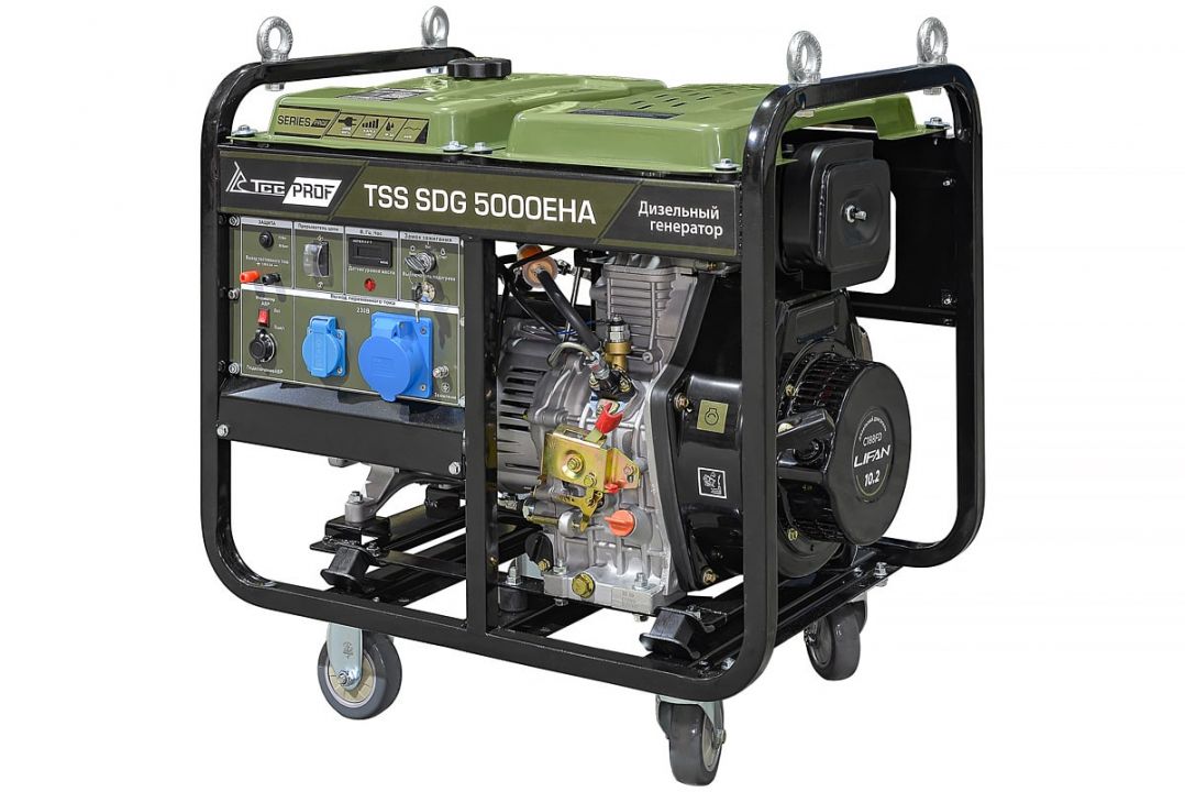 Дизель генератор TSS SDG 5000EHA - фотография товара