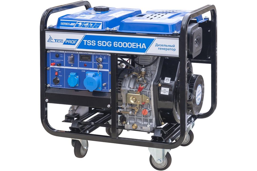 Дизель генератор TSS SDG 6000EHA - фотография товара