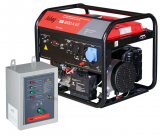 Бензиновый генератор с электростартером и коннектором автоматики BS 8500 A ES фото, характеристики, описание